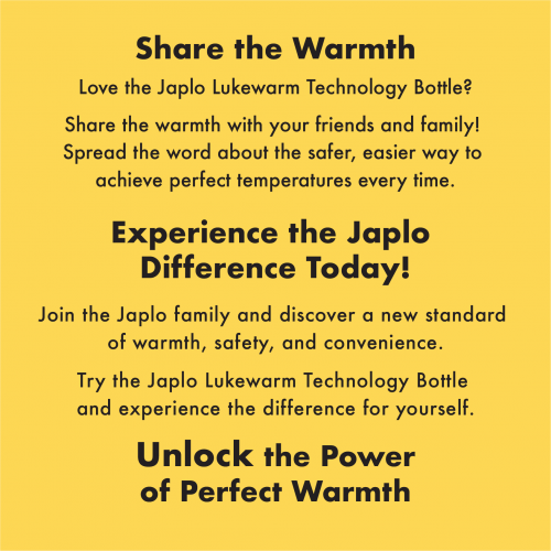 JAPLO LUKEWARM 260ML -WIDE NECK BOTTLE