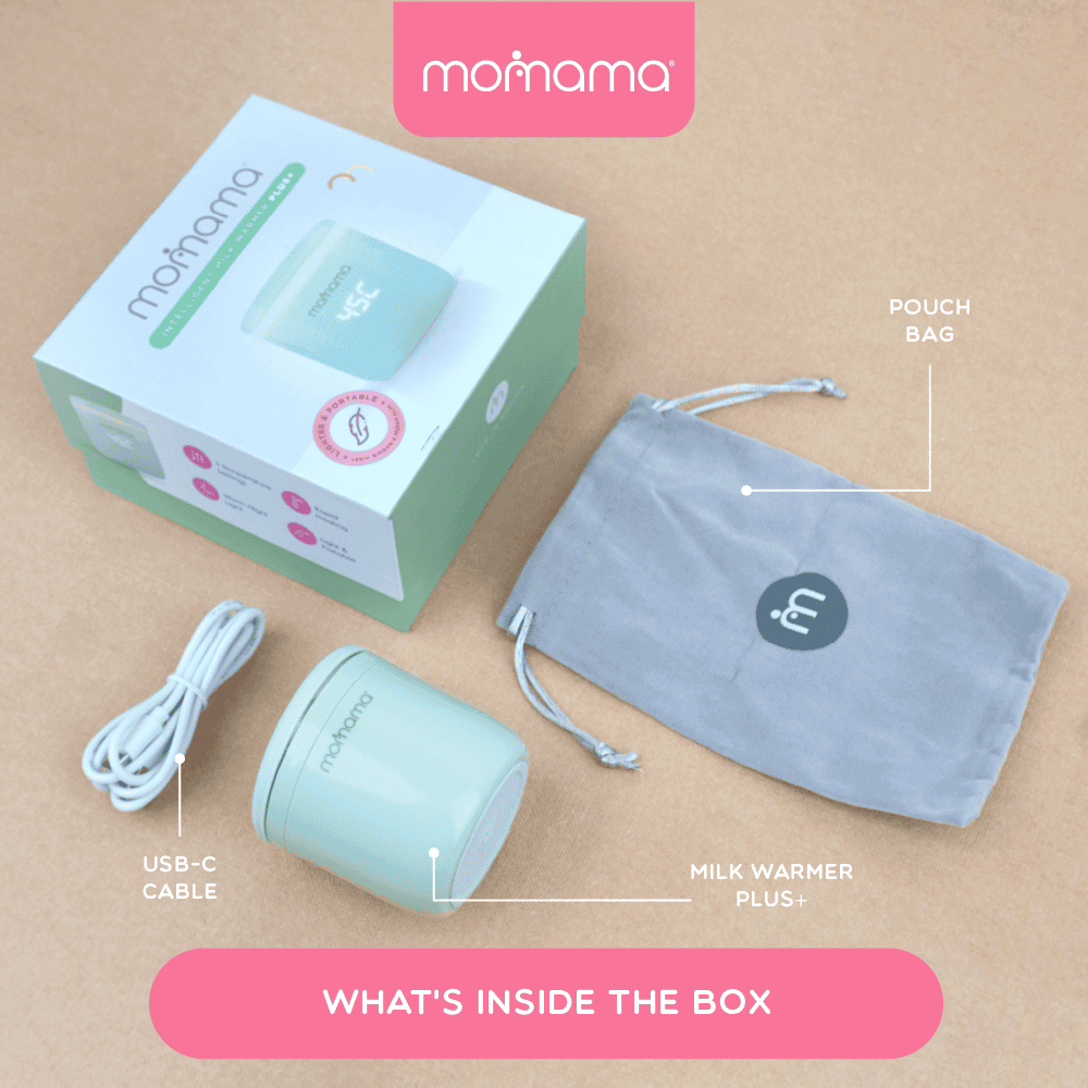 momama intelligent milk warmer plus+ (sage)