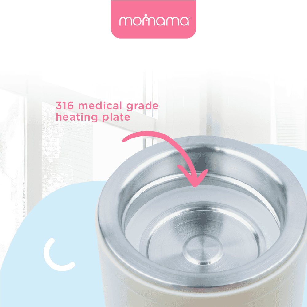 momama intelligent milk warmer plus+ (sage)