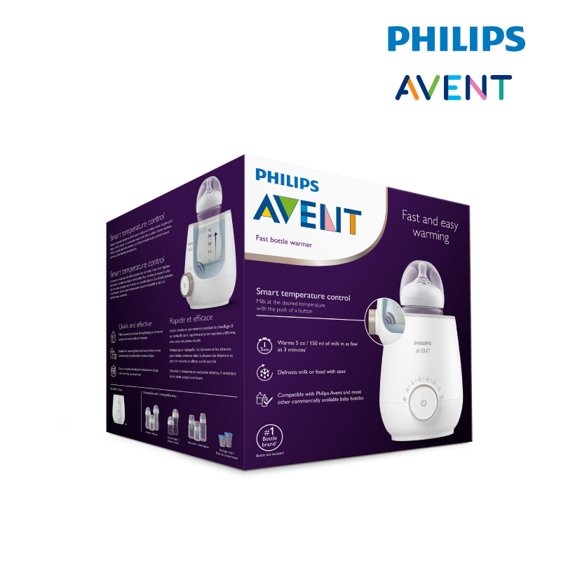 Astra Family Philips Avent Premium Fast Electric Bottle Warmer for baby bottle.
