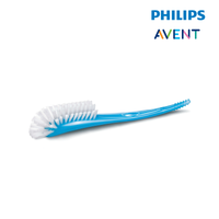 Astra Family Philips Avent Bottle & Teat Brush (Blue) with blue bristles.