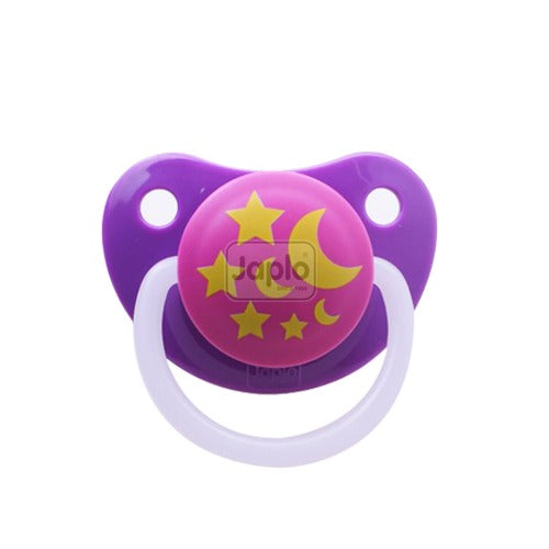 JAPLO T/STAR NEW BORN - FR26 SOOTHER - WITH NIGHT GROWTH HANDLE- (WITH COVER)