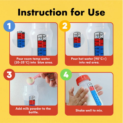 JAPLO LUKEWARM 130ML -WIDE NECK BOTTLE