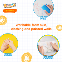 Astra Family KRAFTEE Erasable Picture Cards - At Zoo (with 12ct washable crayons) are non-toxic crayons that can be washed from skin, clothing and painted walls.