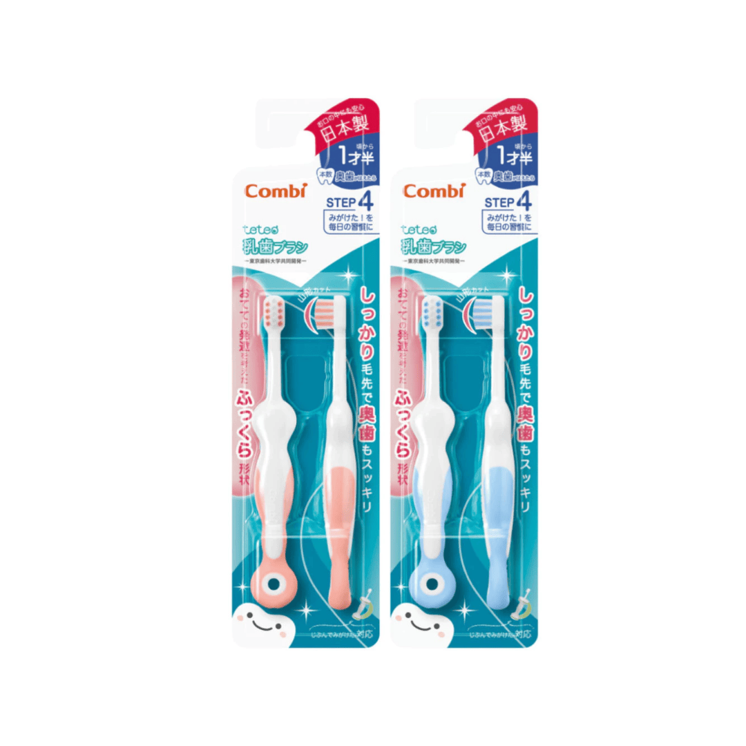 COMBI TETEO BABY TOOTHBRUSH STEP 4 (PINK) #118474