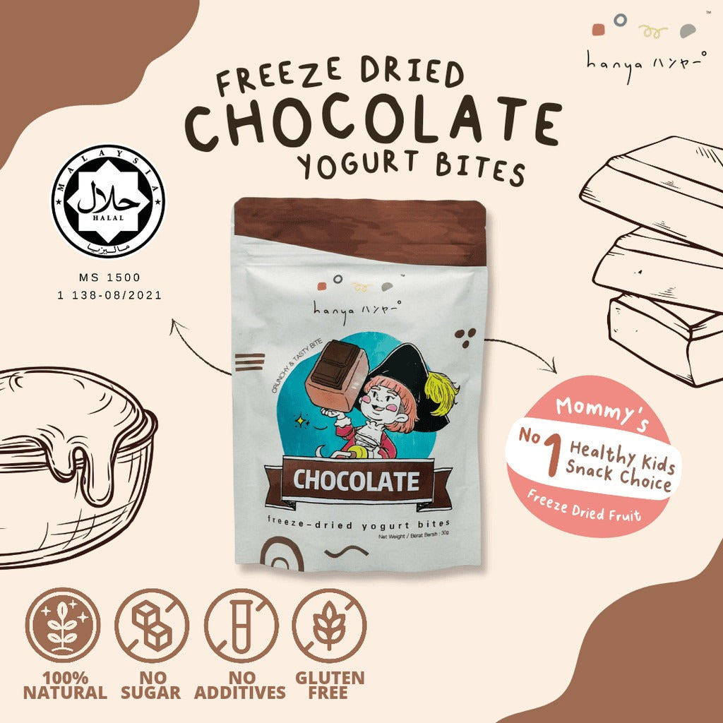 Hanya Freeze-Dried Yogurt Chocolate 30gm - Astra Family
