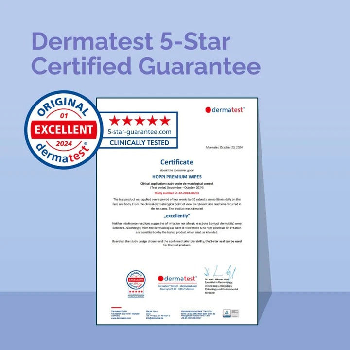 Hoppi 99% Premium Water Baby Wipes - 80 sheets - 3 in 1 Bundle Pack