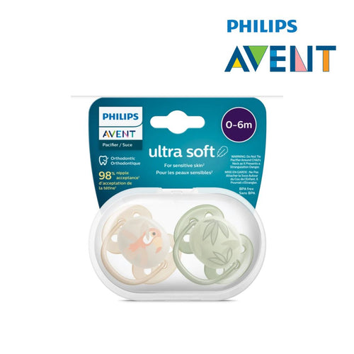 Philips Avent Soother Soft 0-6M Boy Dc7 X2
