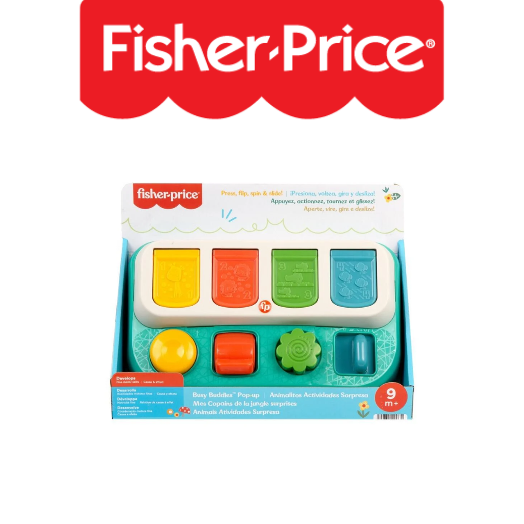 Fisher-Price INFANT BUSY BUDDIES POP-UP