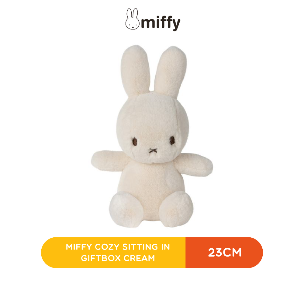 MIFFY Cozy Sitting 23cm In Giftbox Cream