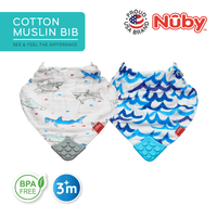Astra Family Nuby cotton muslim bib.