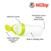 Astra Family Nuby baby bottle - green.