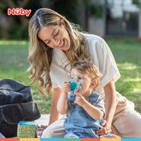 Nuby Silicone Poppers (2pcs Turtle & Elephant)