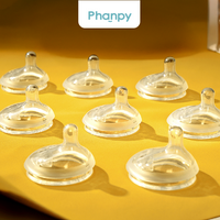 Phanpy Anti-colic Off-Centre Teat - L 6m+