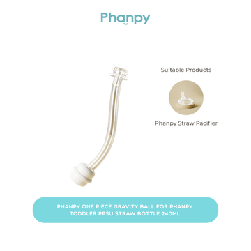Phanpy One piece gravity ball for Phanpy Toddler PPSU Straw Bottle (240ml)