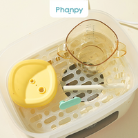 Phanpy Multipurpose Sippy Straw Cup 240ml - PPSU , White.