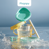 Phanpy Multipurpose Sippy Straw Cup 240ml - PPSU , Yellow.