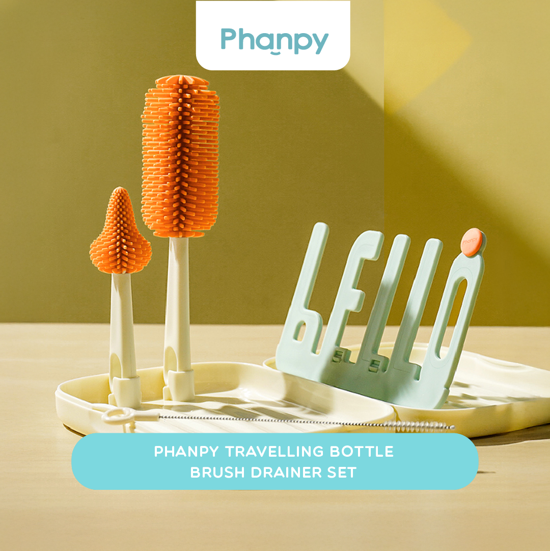 Phanpy Travelling Bottle Brush Drainer Set