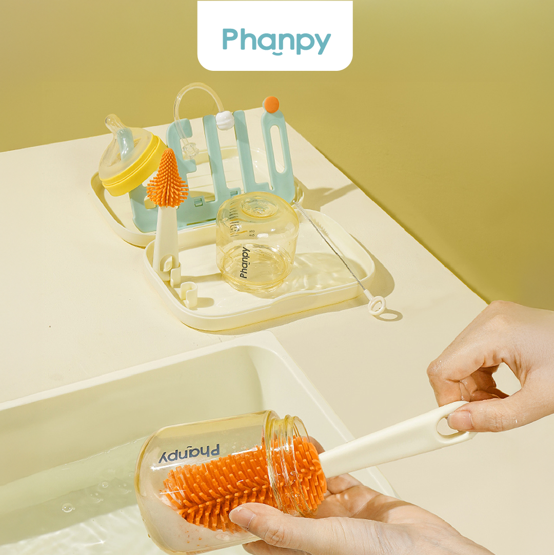 Phanpy Travelling Bottle Brush Drainer Set
