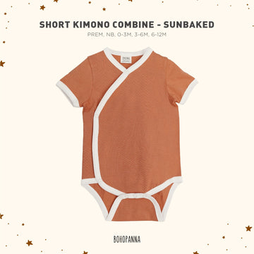 Bohopanna Short Kimono Combine Sunbaked 3-6M