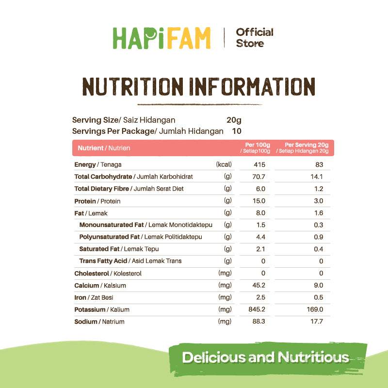 Astra Family HAPIHEROS Baby Cereal - Beetroot, Berries & Goji (20gx10) is a healthy instant baby cereal.