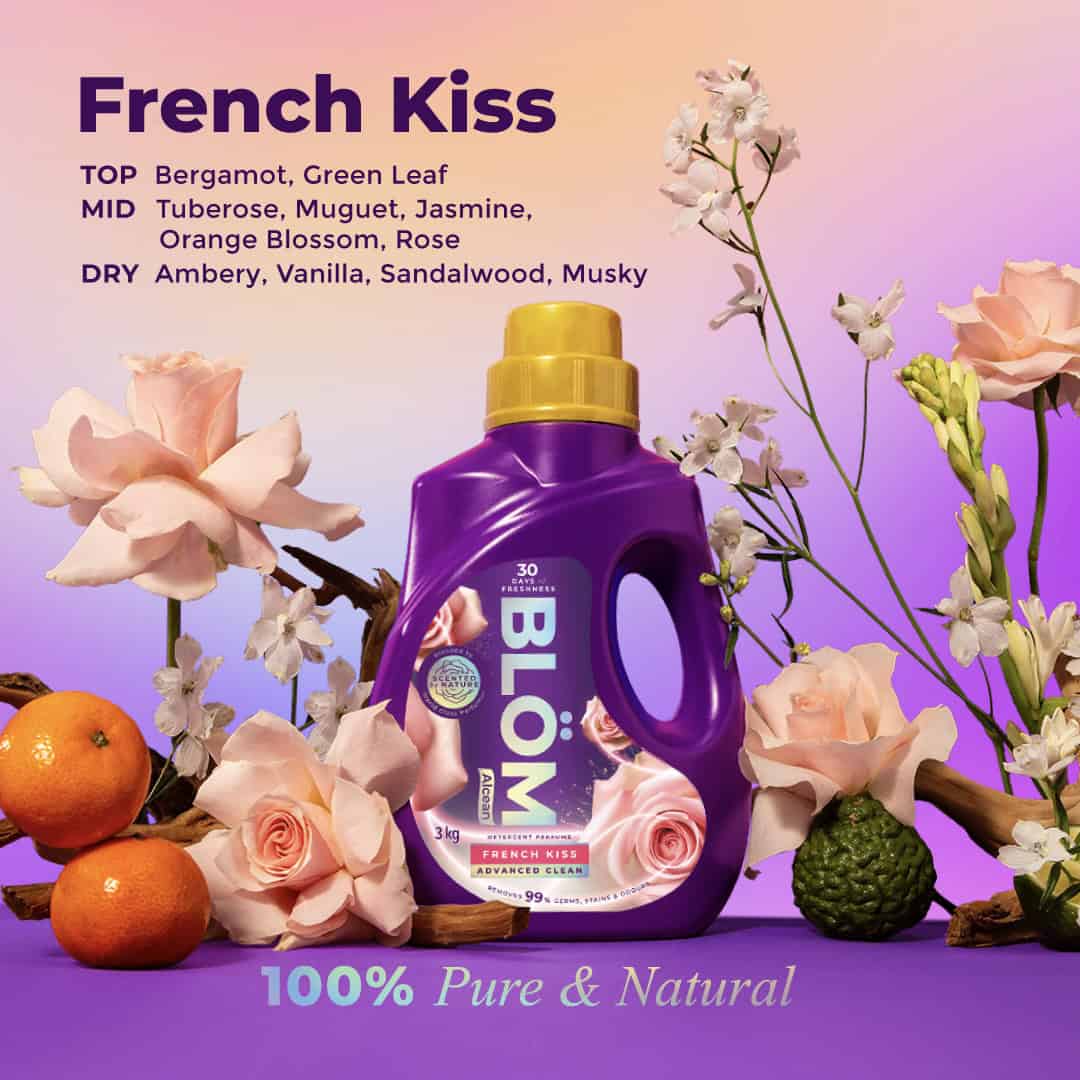 Alcean BLOM Laundry Detergent 3kg - French Kiss 2