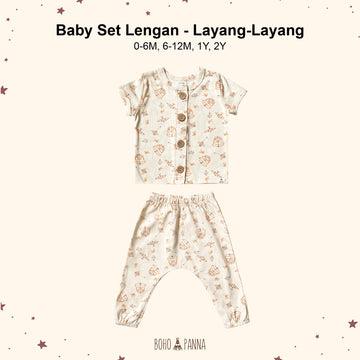 bohopanna baby set layang layang