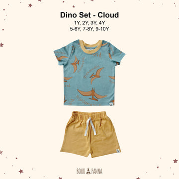 bohopanna basic dino set cloud