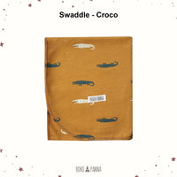 bohopanna swaddle croco