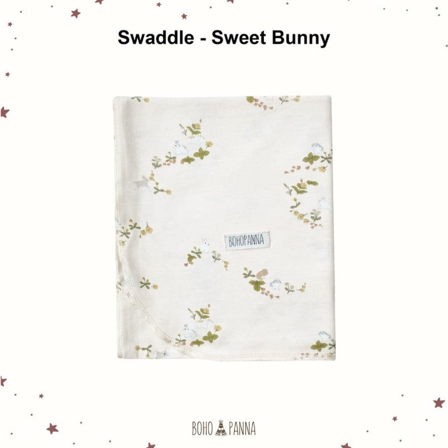 bohopanna swaddle sweet bunny