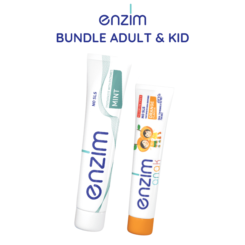 bundle adult & kid mint and orange
