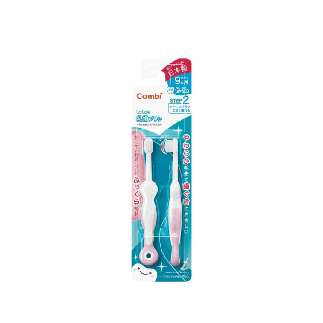 combi teteo baby tooth brush step 2 2