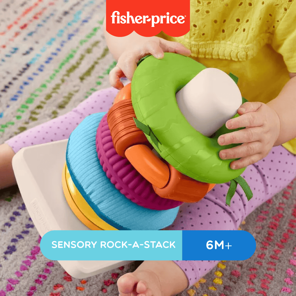 fisher price sensory rock a stack
