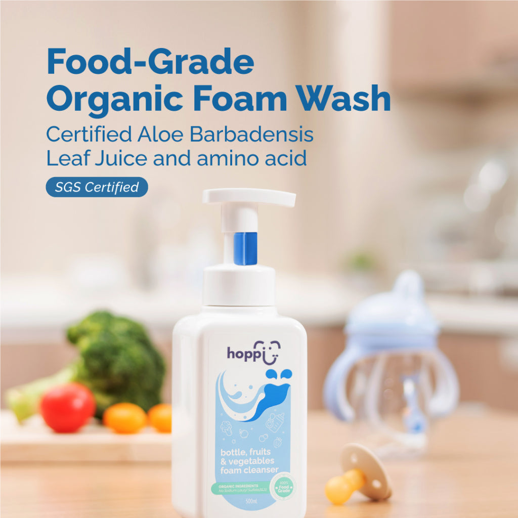 hoppi organic baby laundry detergent lavender (1.8l/bottle) (copy)