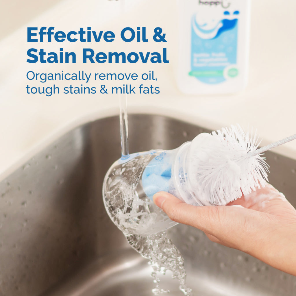 hoppi organic baby laundry detergent lavender (1.8l/bottle) (copy)