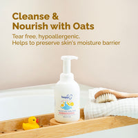 hoppi baby wash & shampoo 300ml (copy)