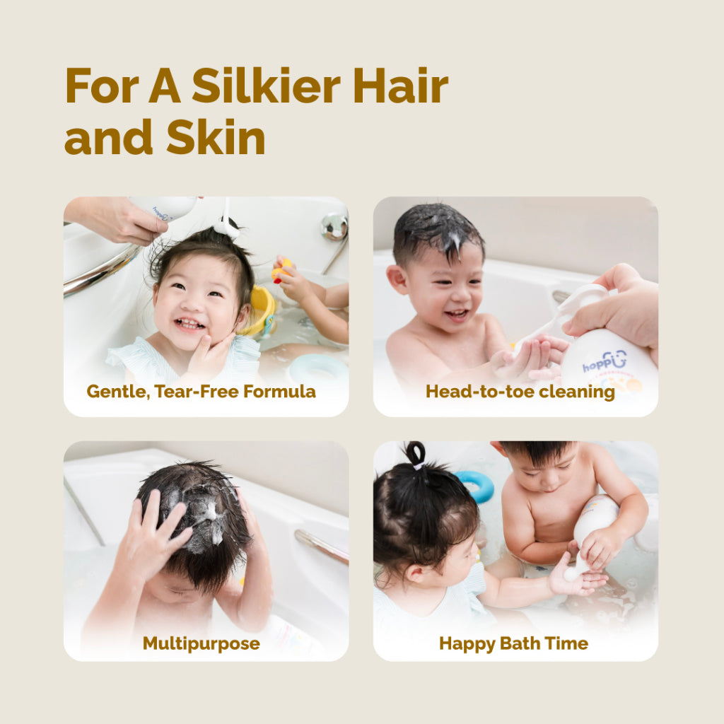 hoppi baby wash & shampoo 300ml (copy)