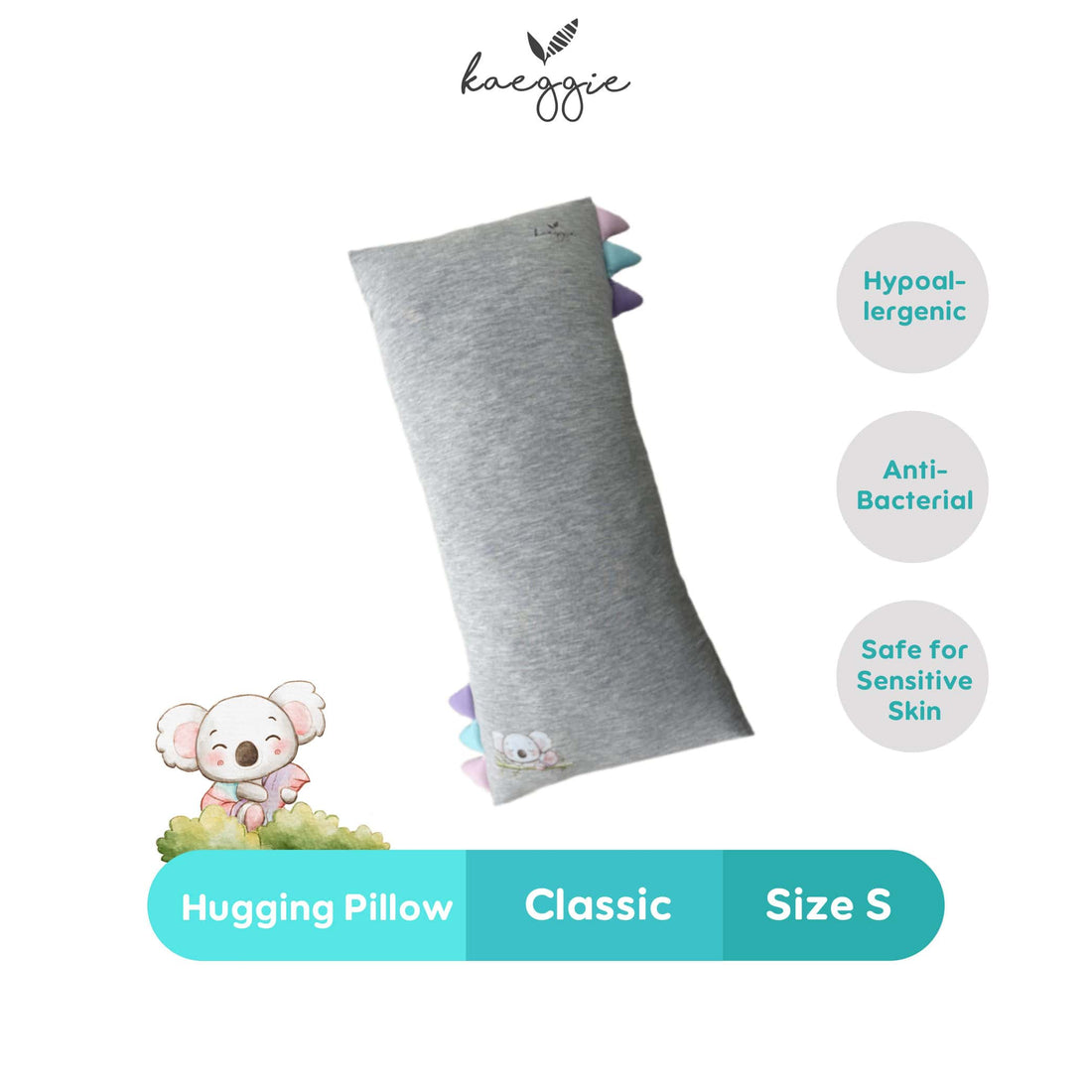 kaeggie signature classic hugging pillow s size