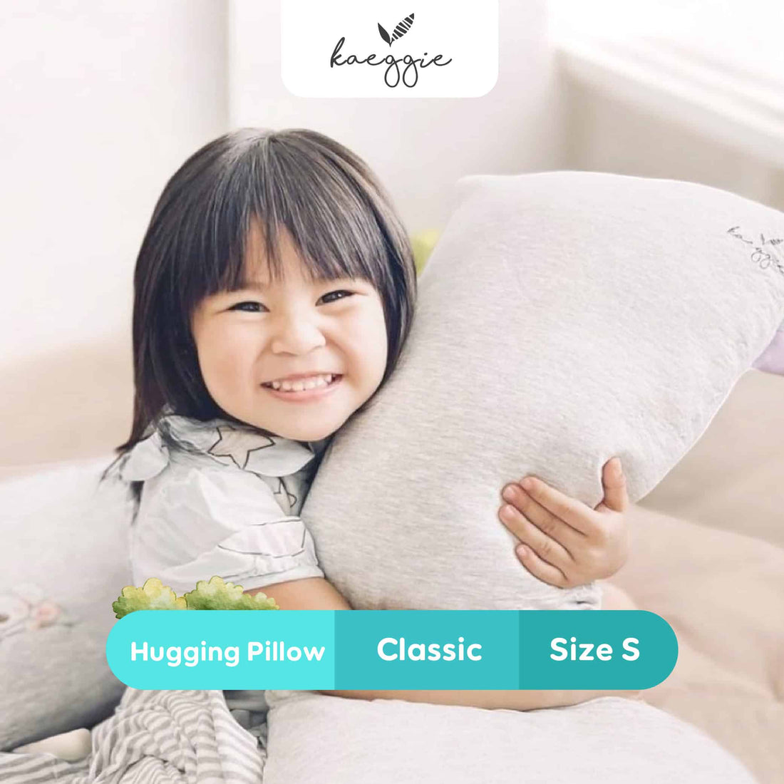 kaeggie signature classic hugging pillow s size