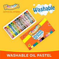 kraftee 12ct washable oil pastel