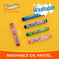 kraftee 12ct washable oil pastel