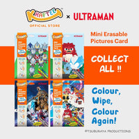kraftee ultraman blazar (mini art) with 6ct washable crayons (mini pack)