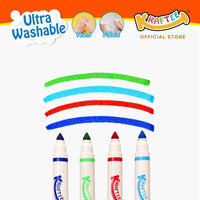 kraftee ultraman blazar 4ct washable markers