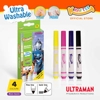 kraftee ultraman z 4ct washable markers