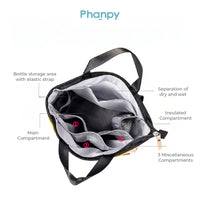 Phanpy Yiyan Backpack Mom Bag - Blue Upgrade (Plus Type)