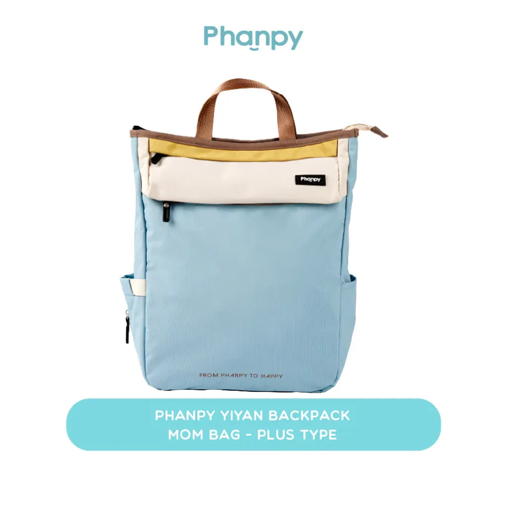 Phanpy Yiyan Backpack Mom Bag - Blue Upgrade (Plus Type)