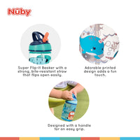 nuby insulated cup wt new sipper top 1pk 9oz/260ml (copy)