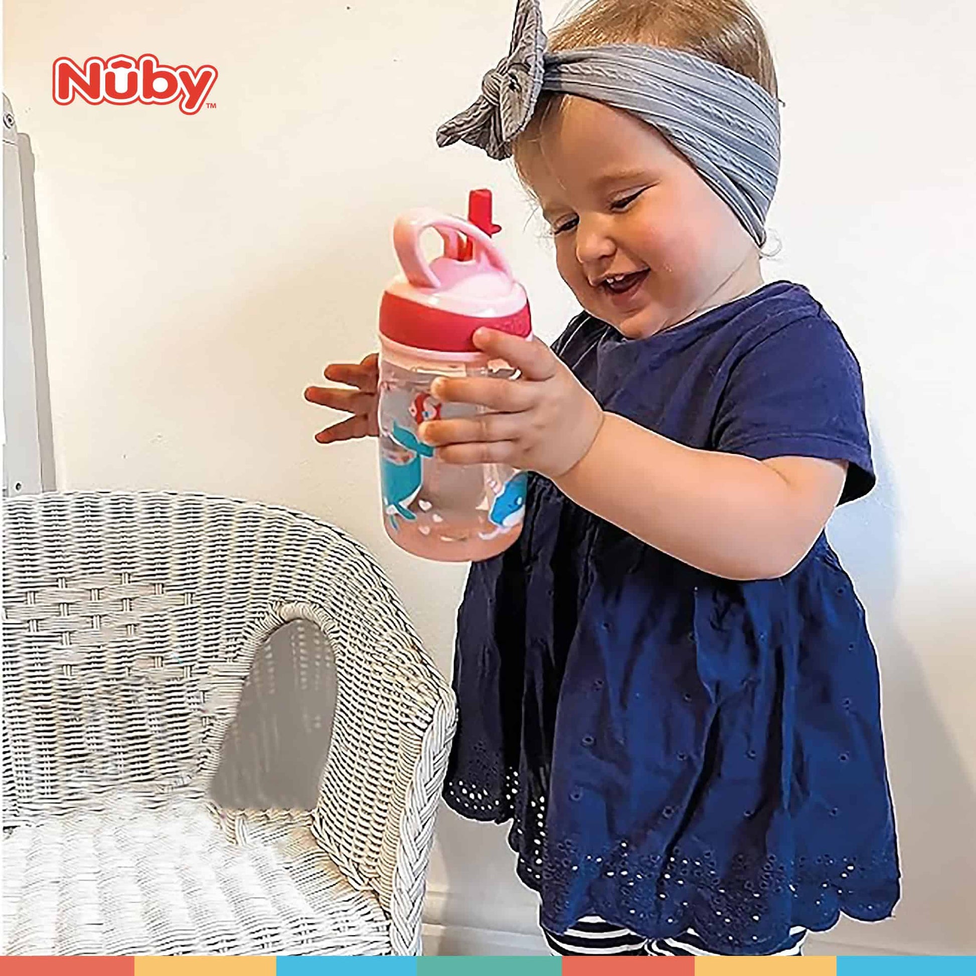 nuby insulated cup wt new sipper top 1pk 9oz/260ml (copy)