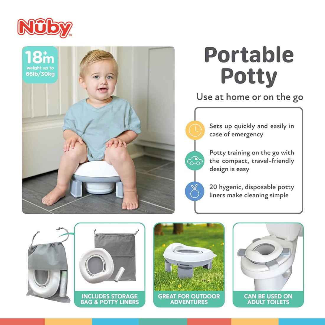 nuby potty toppers w handles (safety toilet seat topper) (copy)