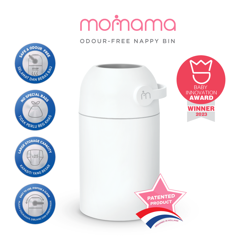momama odour free nappy bin